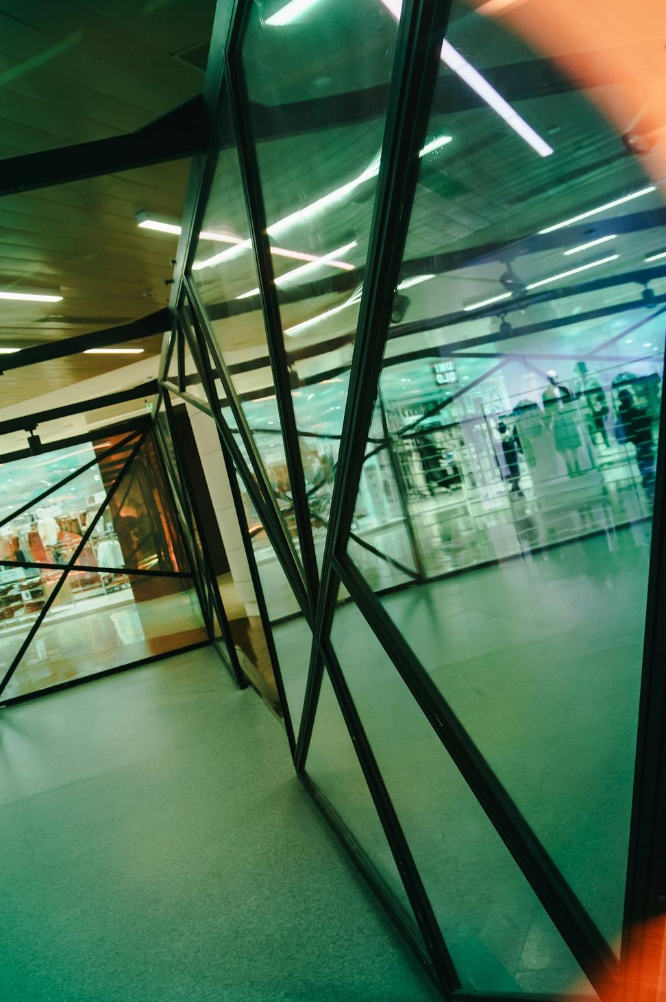 Sports complex interior